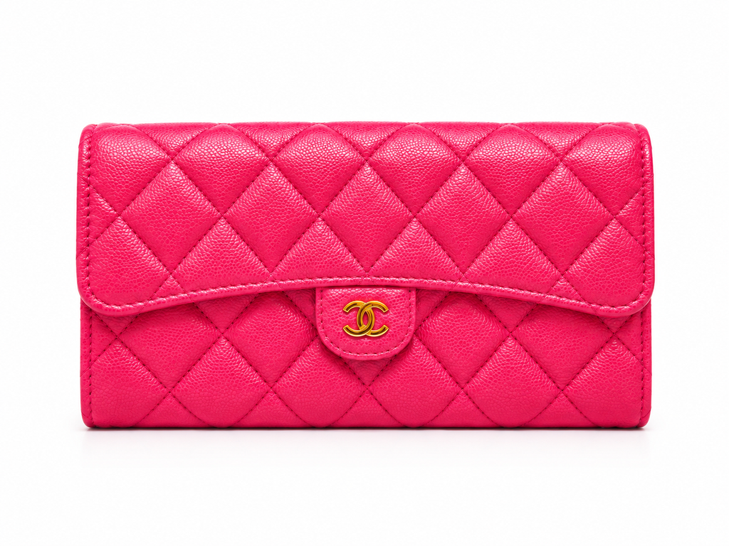 Chanel Classic Quilted Long Flap Wallet