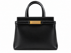 Bally Leather Top Handle Tote Bag