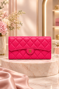Chanel Classic Quilted Long Flap Wallet