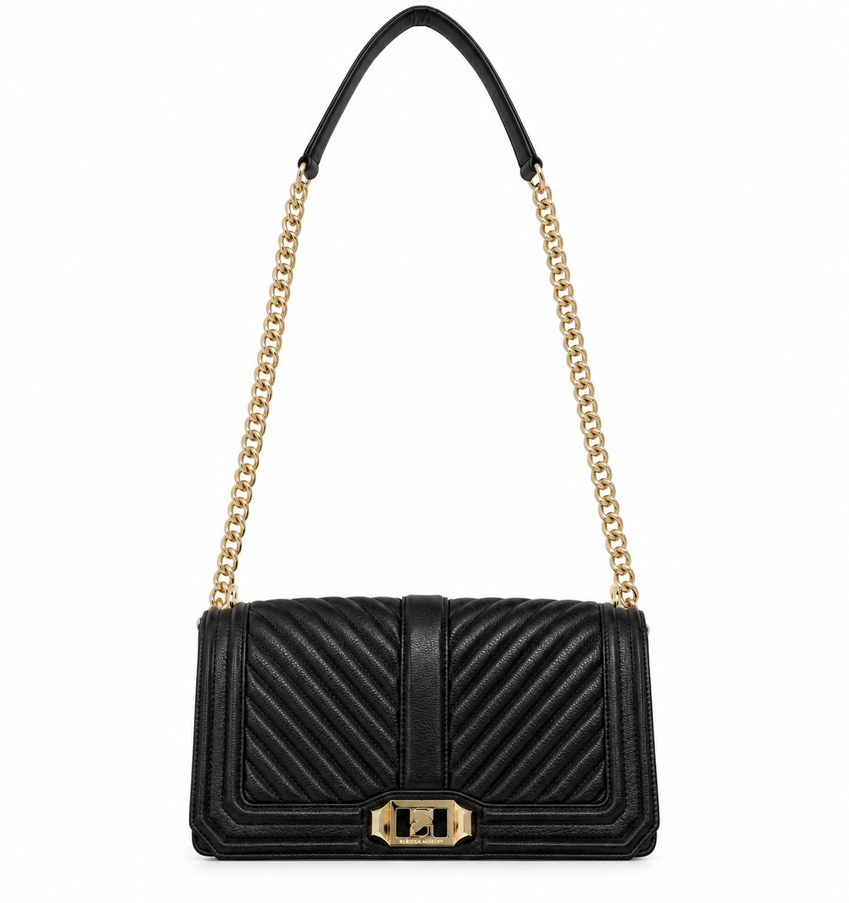 Rebecca Minkoff Chevron Quilted Love Crossbody Bag